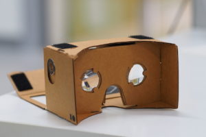 Google Cardboard VR Headseat image description