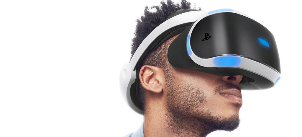 Man playing top 4 playstation vr games in playstation vr