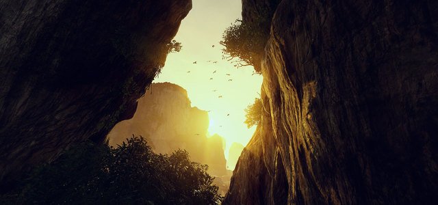 the climb oculus rift beautiful valley