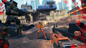 damaged core game for oculus rift screenshot