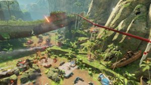 vr beginner's guide landfall game screen grab and review image description