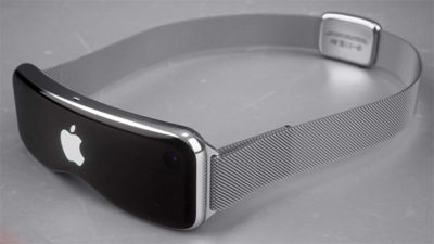 apple vr glasses prototype mockup