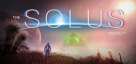 the solus project planetscape with alien pyramid