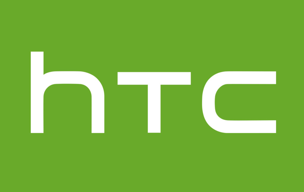 green and white htc logo