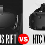 oculus rift headset vs htc vive headset