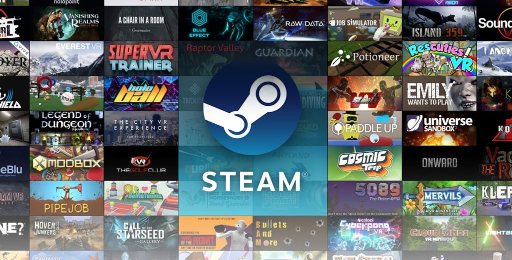 vive steam games collage image description
