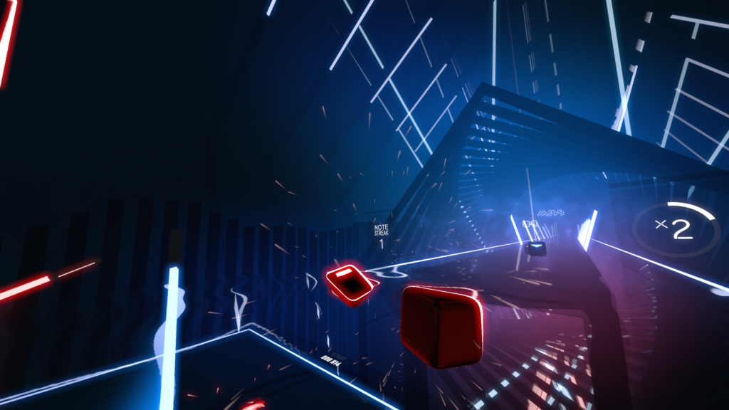 beat saber game shot 2022