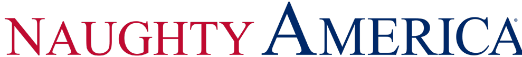 The Naughty America logo in red and white letters.