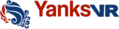 The YanksVR logo with red and blue lettering.