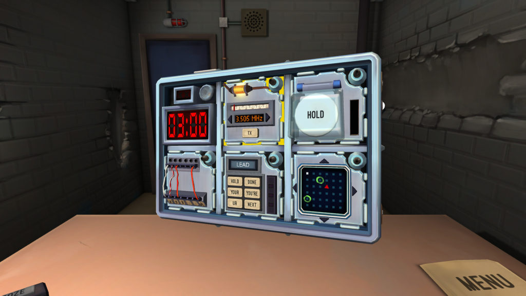 explosive device from keep talking and nobody explodes multi player game