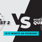 oculus quest 2 vs quest 1 banner with is it worth an upgrade text