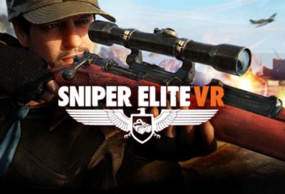 Sniper Elite VR cover image with a man holding a sniper rifle