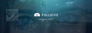 full dive cover header with logo