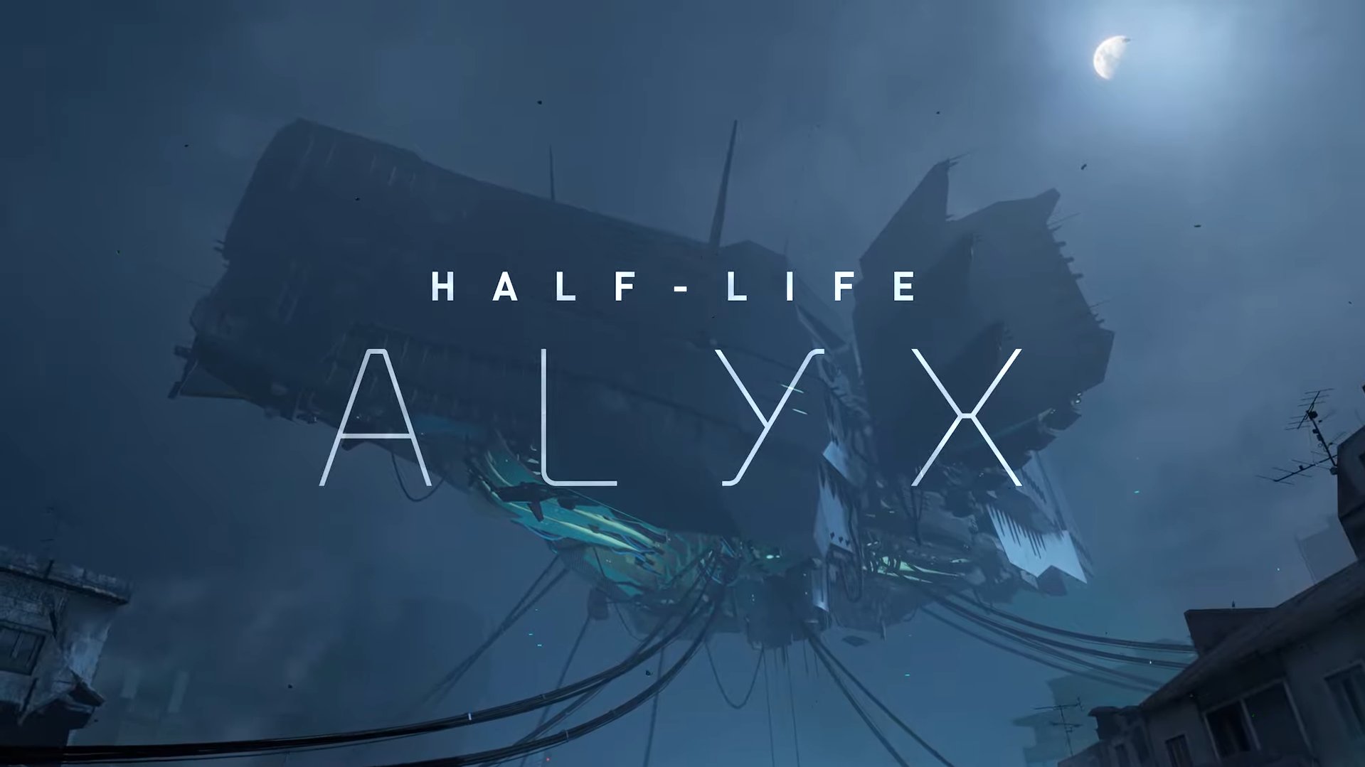half life alyx title on screen