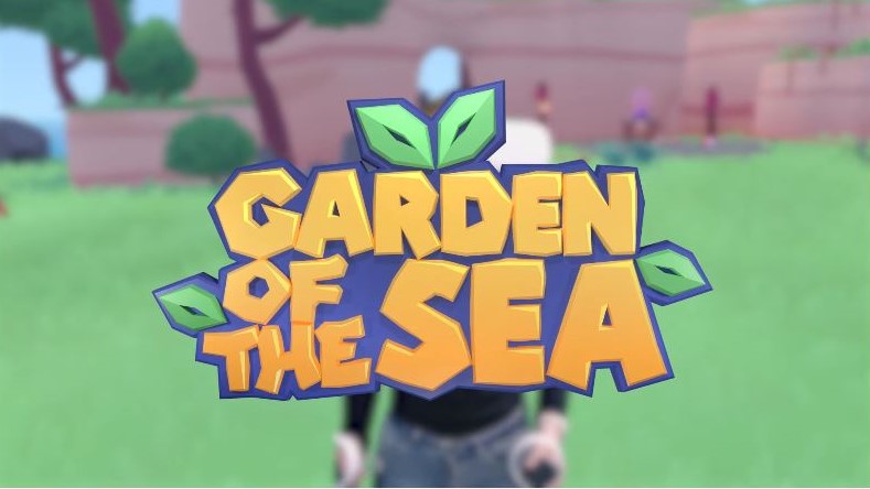 garden of the sea title gameplay screen