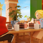 roblox vr avatars eating cakes in cafe