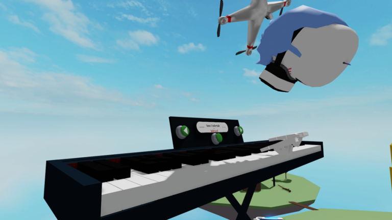 roblox avatar playing piano in vr