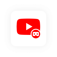 YouTube VR logo
