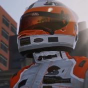 Project Cars 3 VR player in complete racing suit