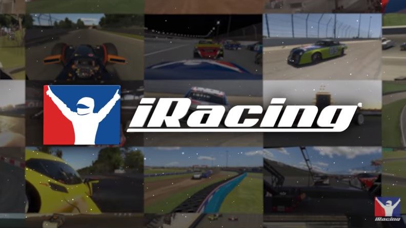 iracing vr title on screen