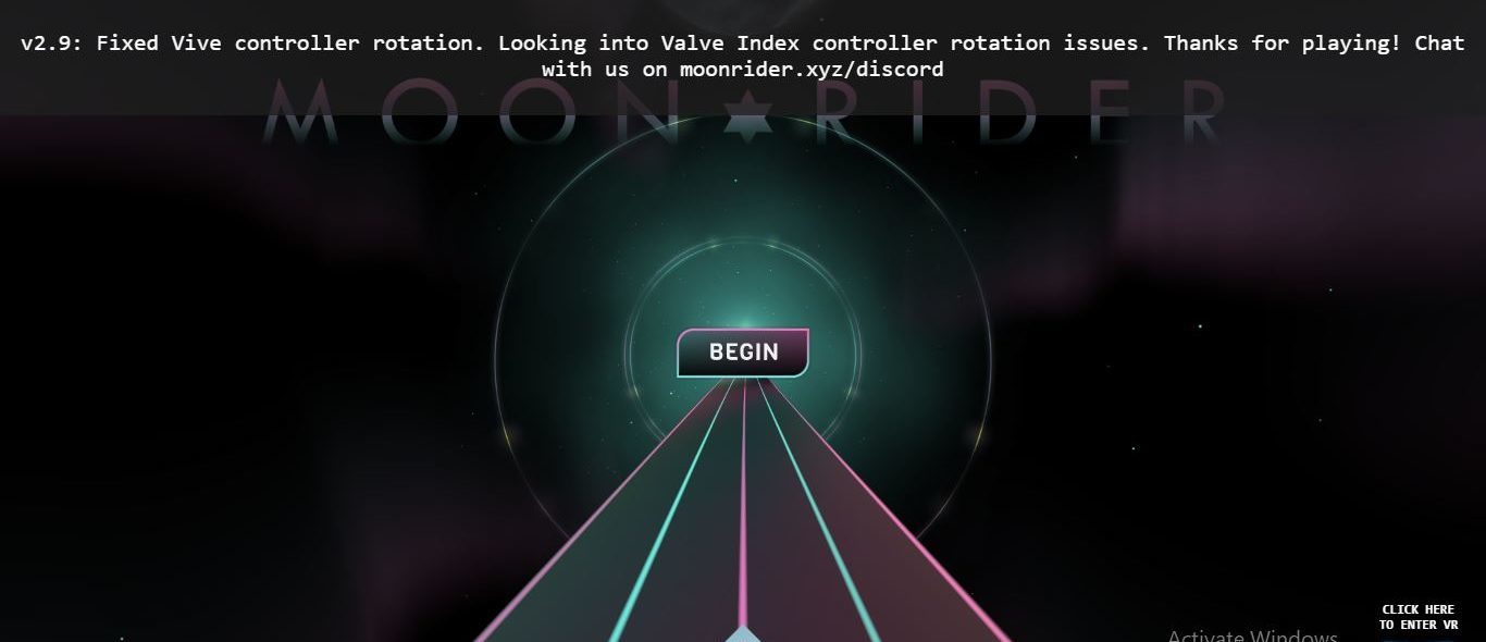 free moonrider vr game home page