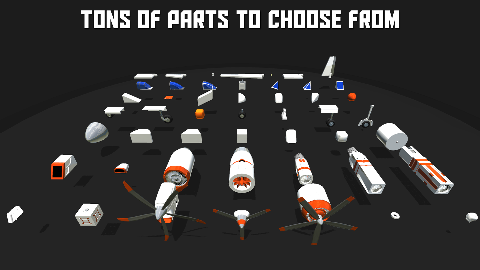 parts of a plane in simpleplanes vr