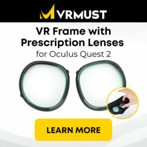 vr frame with prescription lenses