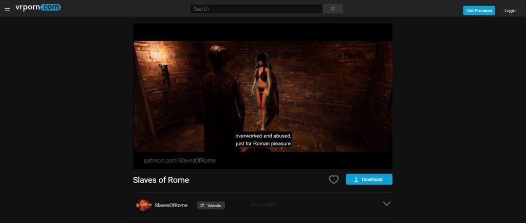 slaves of rome vr bdsm preview
