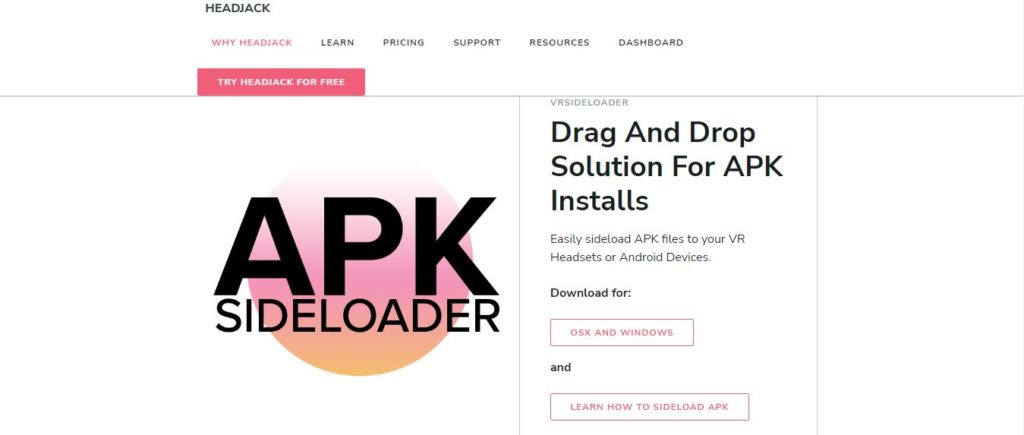 headjack apk sideloader download