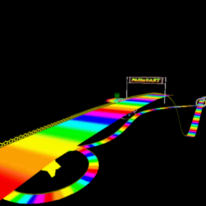 rainbow road map