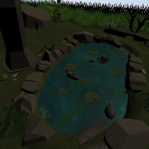 the pond map