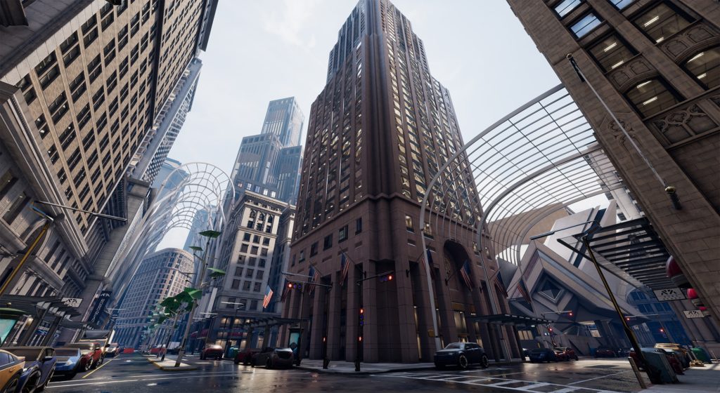 city buildings in robo recall