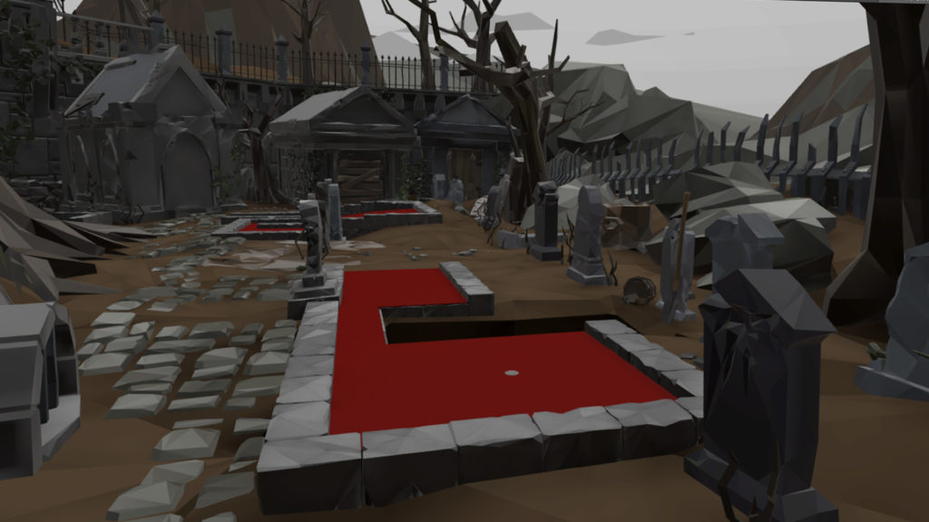 walkabout mini golf vr cemetery course
