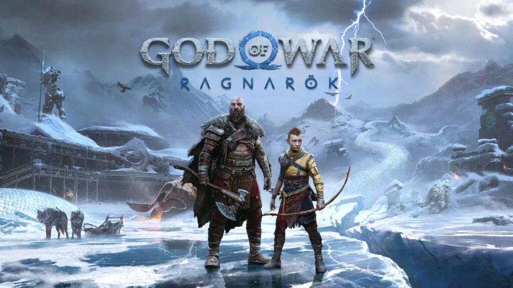 god of war ragnarok game poster