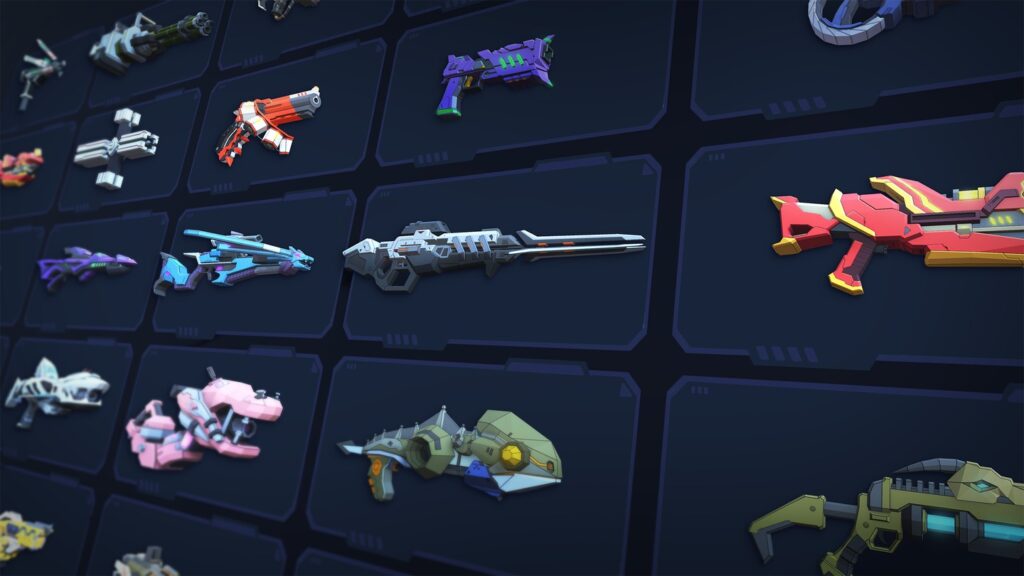 weapon selection in rampage agents game