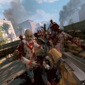 arizona sunshine 2 player shooting the zombies attacking him