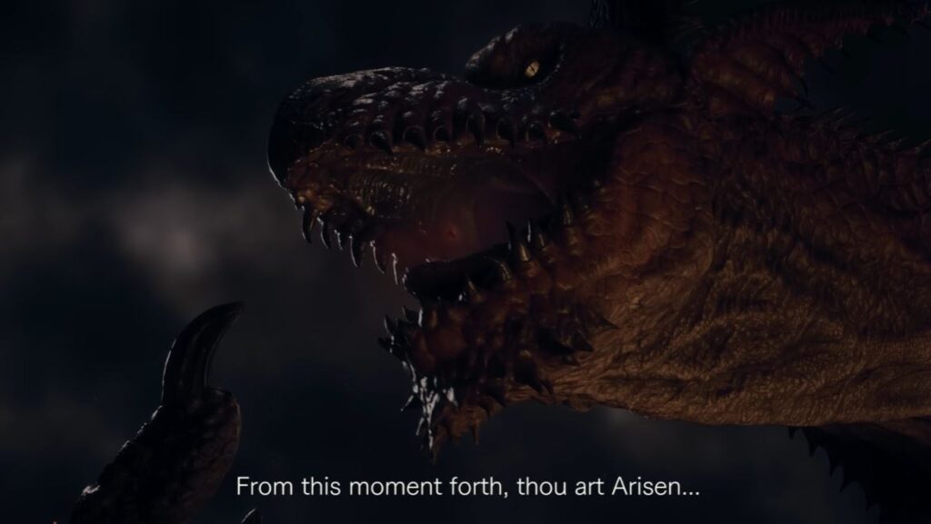 head of the dragon in dragon's dogma